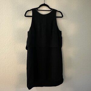 White House Black Market Black Tiered Cocktail Dress